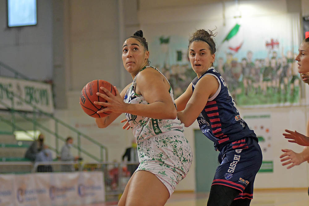 partita basket femminile A1 Broni vs. Sassari, Taya Reimer